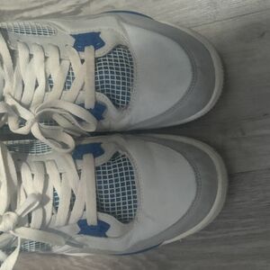 Jordan Sneakers White and Blue